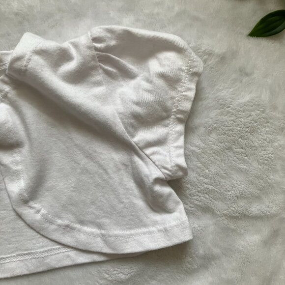 Samantha Says Baby Toddler Shrug 12-18M | EUC White Cropped Button Cardigan - Picture 5 of 12